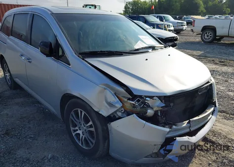 2011 Honda Odyssey Ex-L from USA, damaged, VIN 5FNRL5H6XBB053927